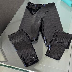 Sequin Black womens Leggings